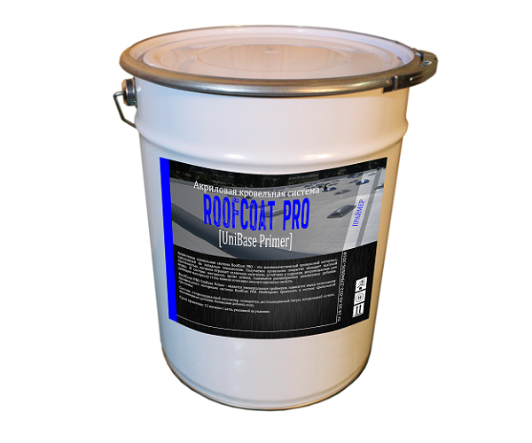 RoofCoat Pro Unibase Primer - грунтовка для усиления сцепления покрытий 